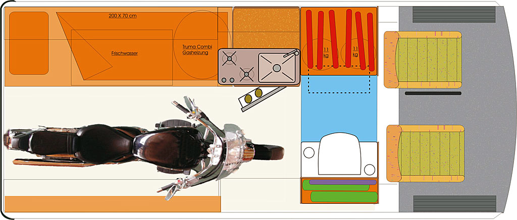 hrz chamaeleon grundriss bike